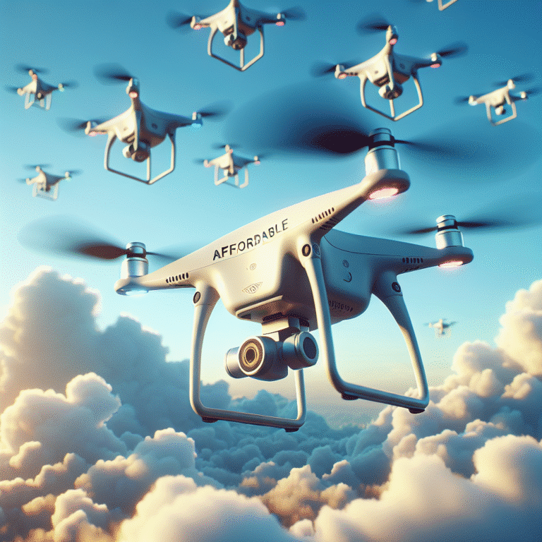 affordable drones featuring gimbal stabilization