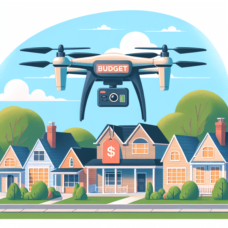budget-friendly drones for real estate photographers