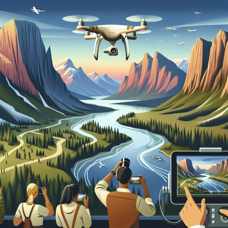 top tips for scenic drone photography